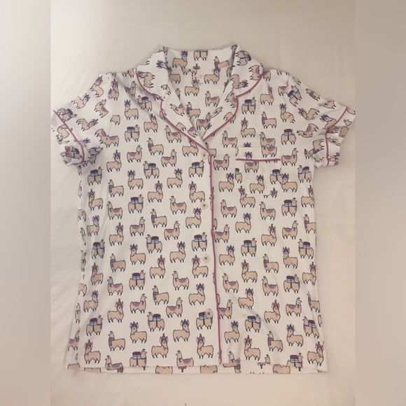 Roller Rabbit Alpaca Print Short Pajama set - Picture 4 of 8